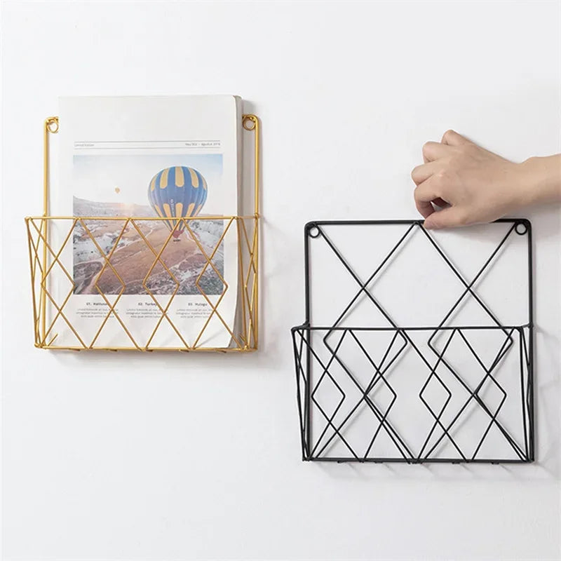 Metal Wall Mounted Rack for Home Storage