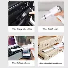 Mini Cordless Car Vacuum Cleaner - Portable & Powerful