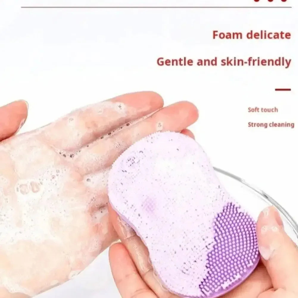 Mini Facial Cleansing Brush Silicone Soft