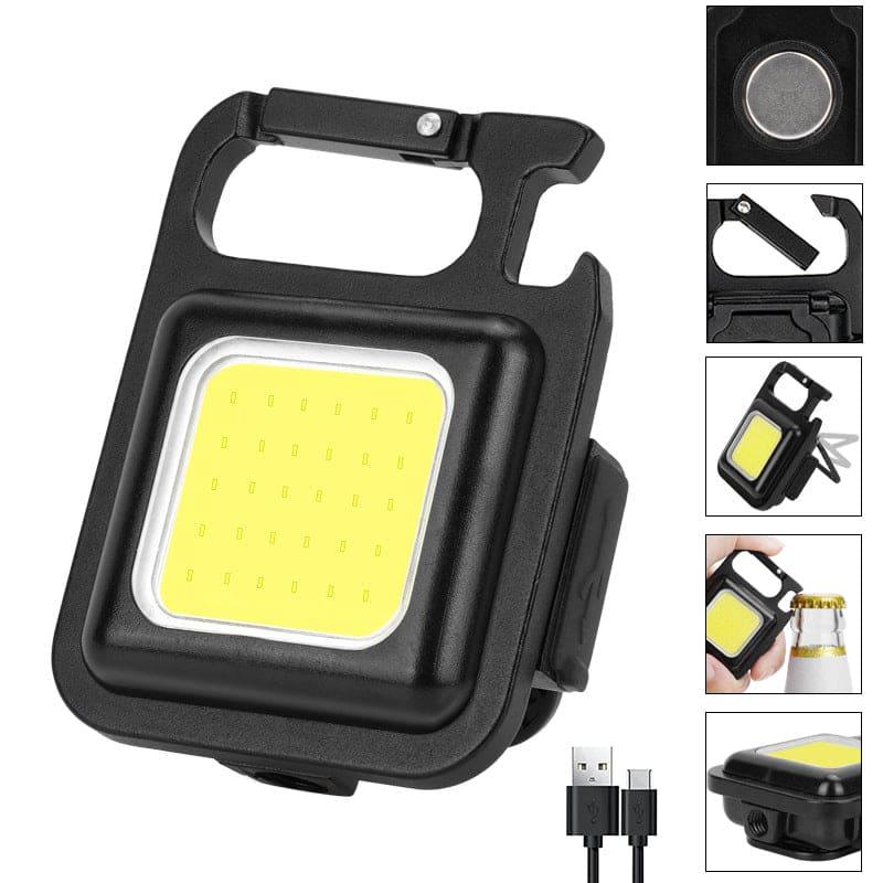 Mini LED Flashlight Keychain - Compact & Bright