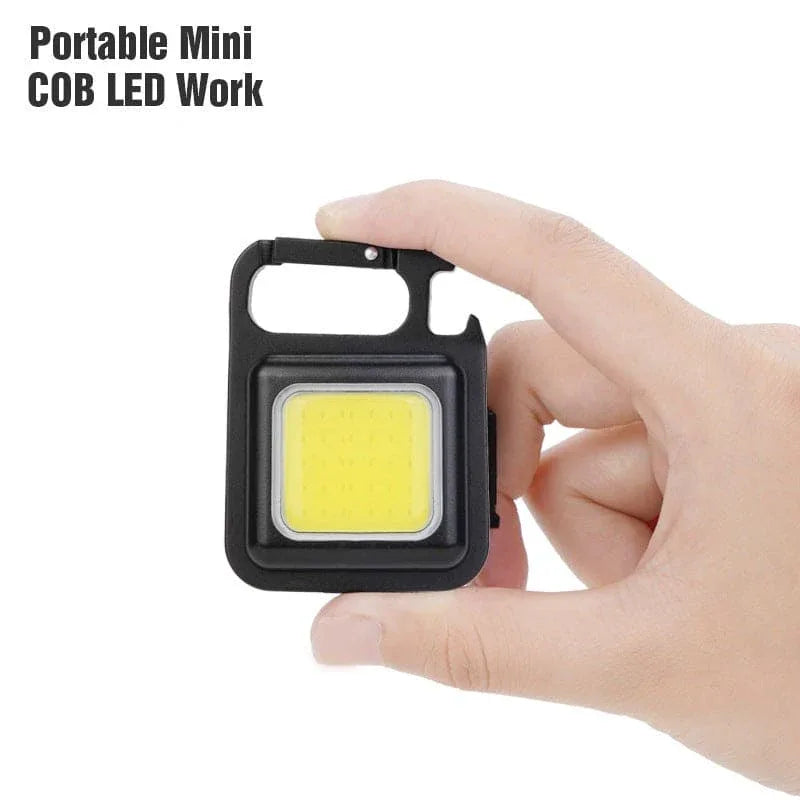 Mini LED Flashlight Keychain - Compact & Bright