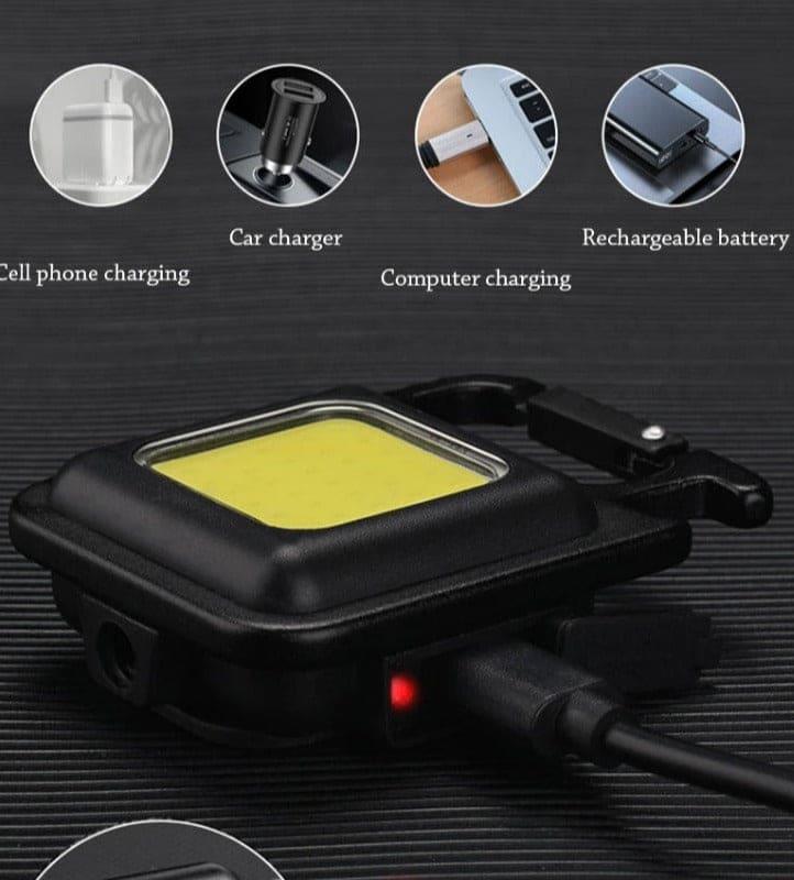 Mini LED Flashlight Keychain - Compact & Bright