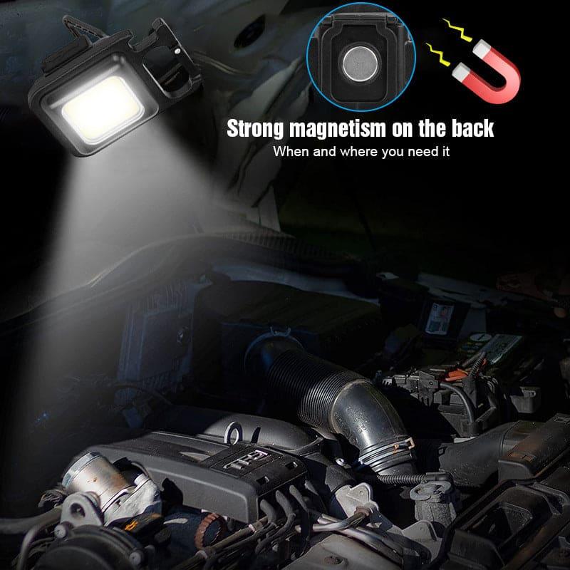 Mini LED Flashlight Keychain - Compact & Bright