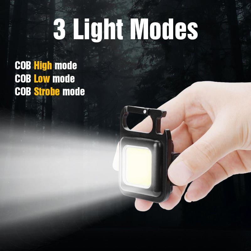 Mini LED Flashlight Keychain - Compact & Bright