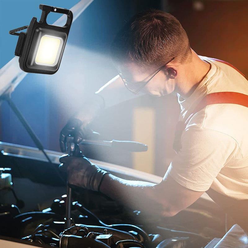 Mini LED Flashlight Keychain - Compact & Bright