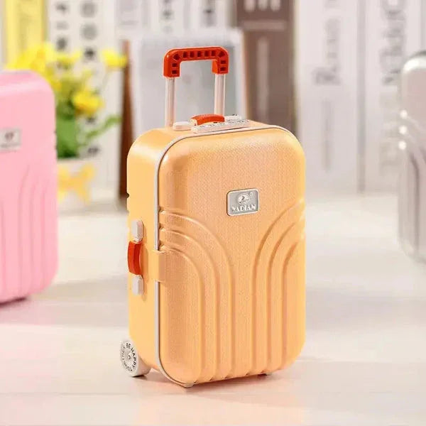 Mini Musical Jewelry Box in Cute Suitcase Design
