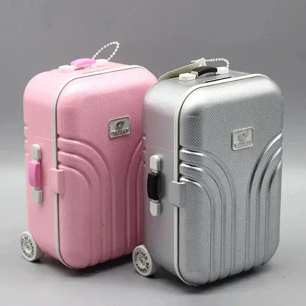 Mini Musical Jewelry Box in Cute Suitcase Design