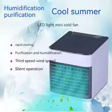 Mini Portable Air Conditioner with Adjustable Fan