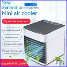 Mini Portable Air Conditioner with Adjustable Fan