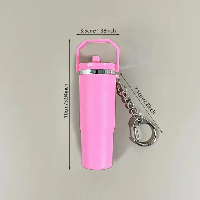 Colorful Mini Tumbler Keychain