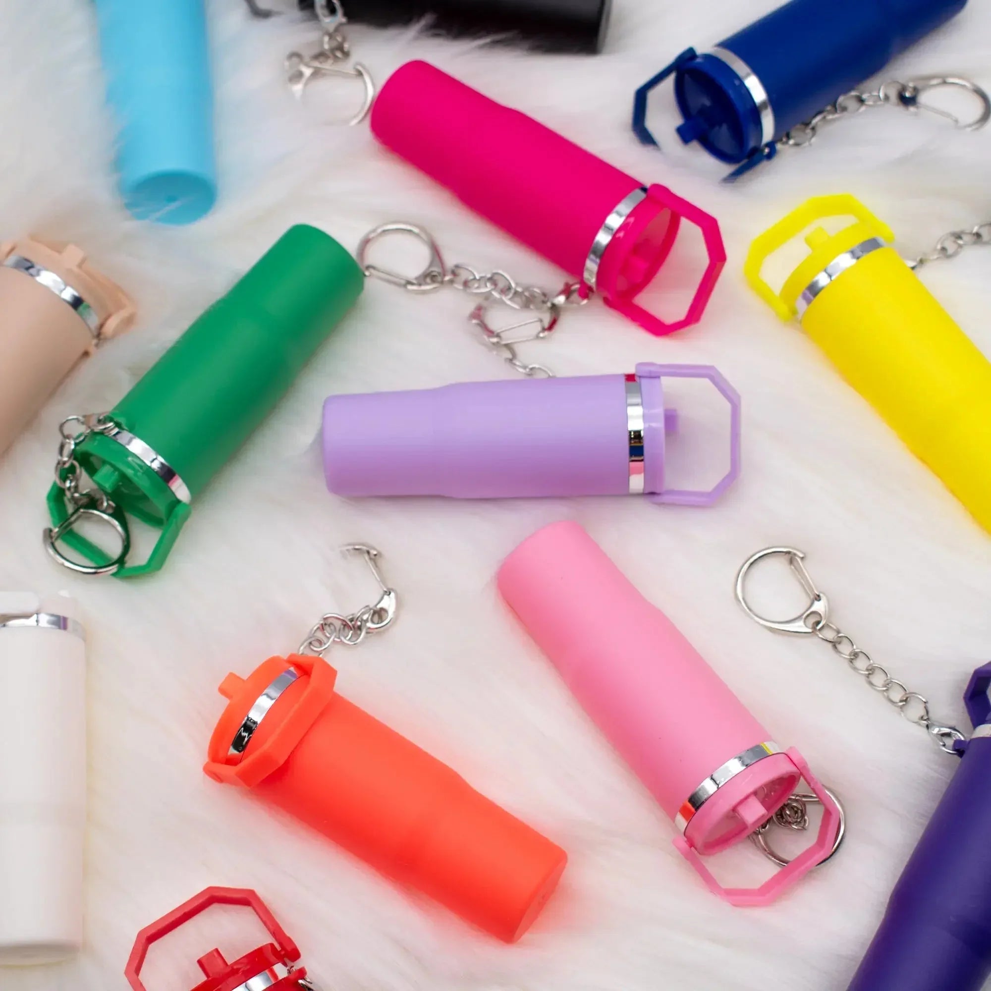 Colorful Mini Tumbler Keychain