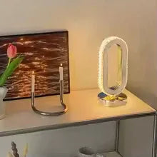 Modern Luxurious Nordic Desk Lamp with Crystal Design