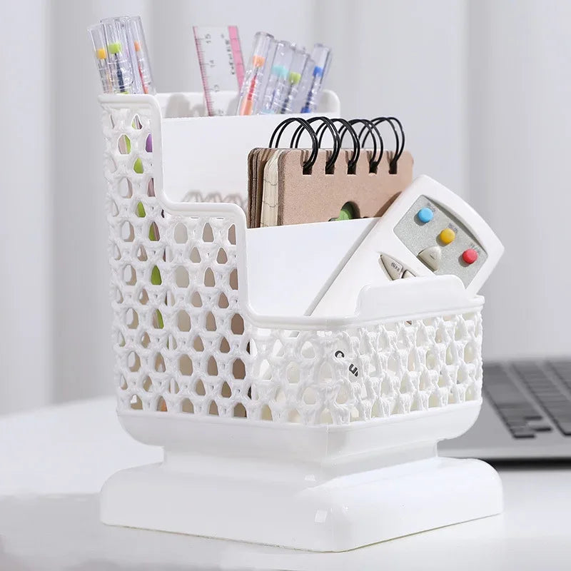 Multi Compartment Desk Organizer for Stationery