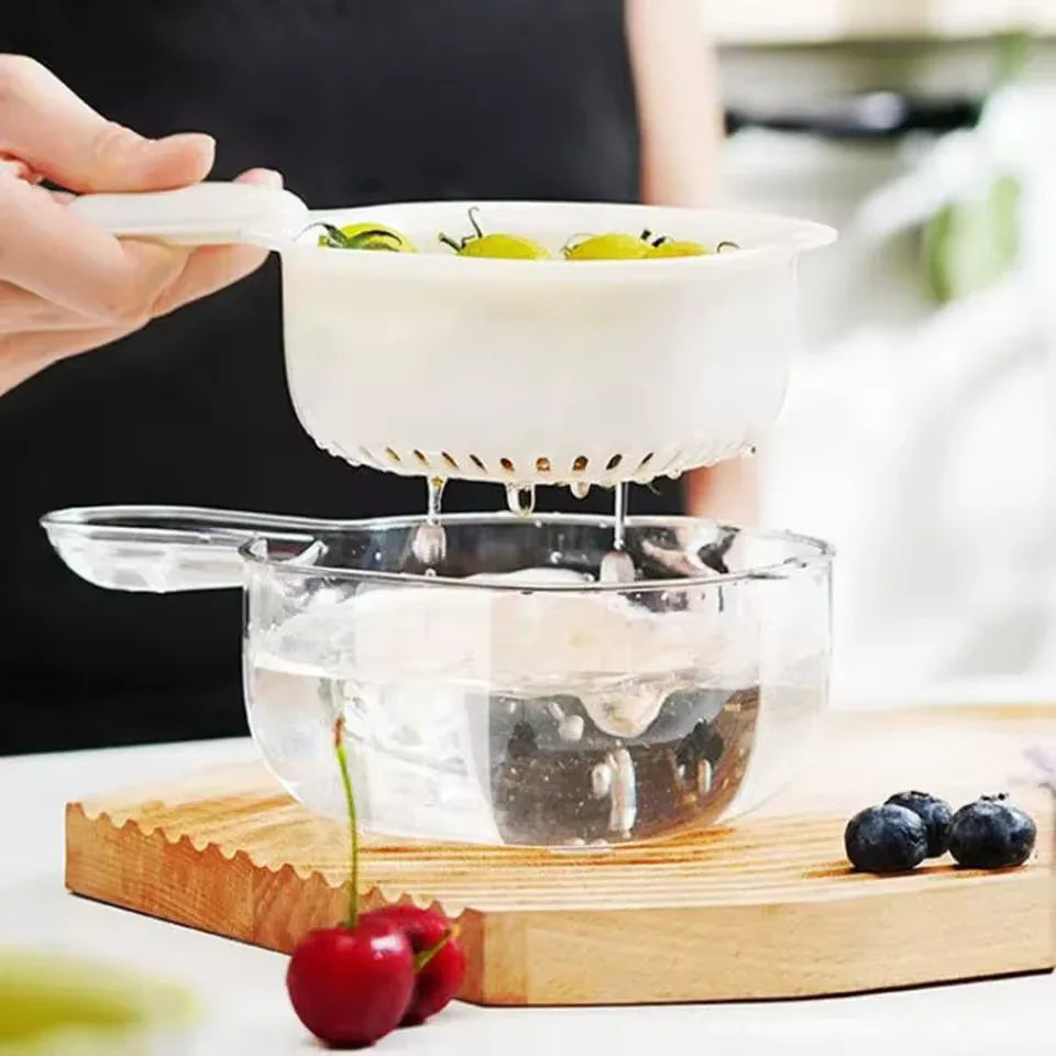 Multi-Functional Household Drain Basket with Handle