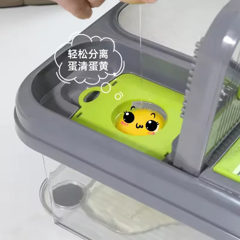 Multi Functional Vegetable Slicer & Grater with cutting board and storage box