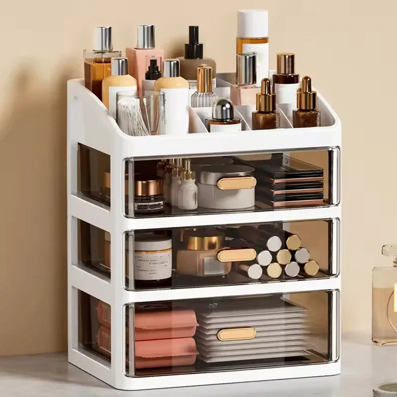 Multi-Layer Storage Box for Cosmetics