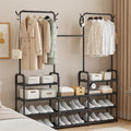 Multi-Purpose Shoe & Clothes Rack – Space-Saving Organizer