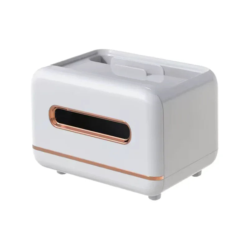Multifunction Desktop Organizer with Tissue Holder