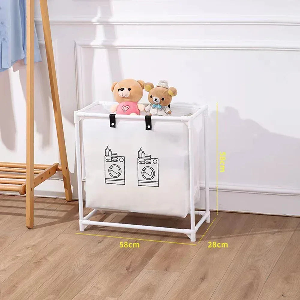 Multifunctional Laundry Basket with Dividers