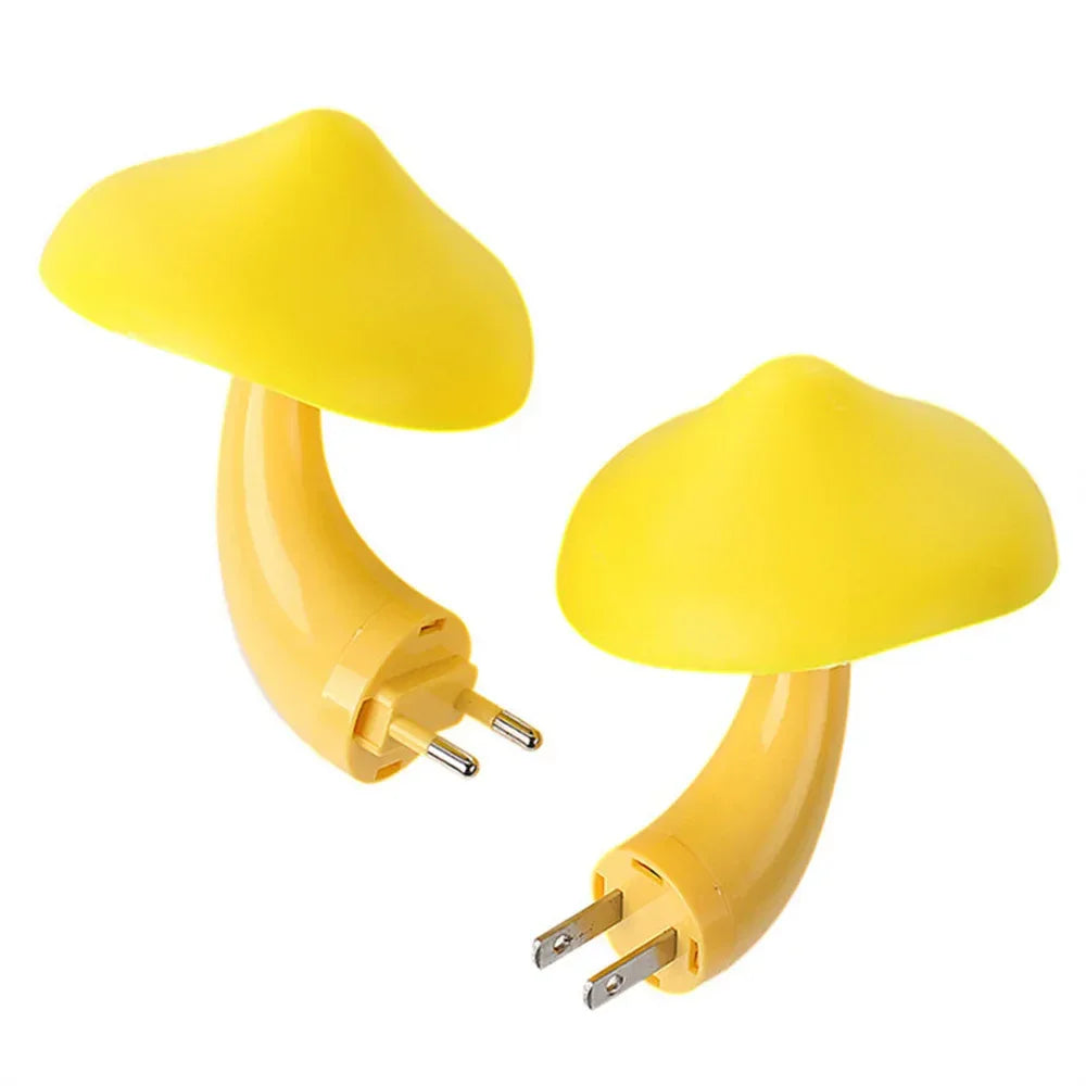 Mushroom LED Night Light with Color Changing Glow
