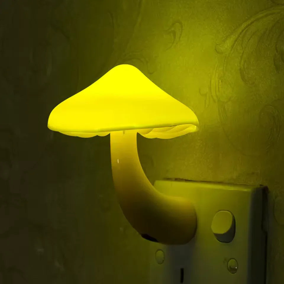Mushroom Night Light LED Soft Glow Lamp