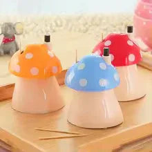 Mushroom Toothpick Holder Set - Cute Kitchen Gadget