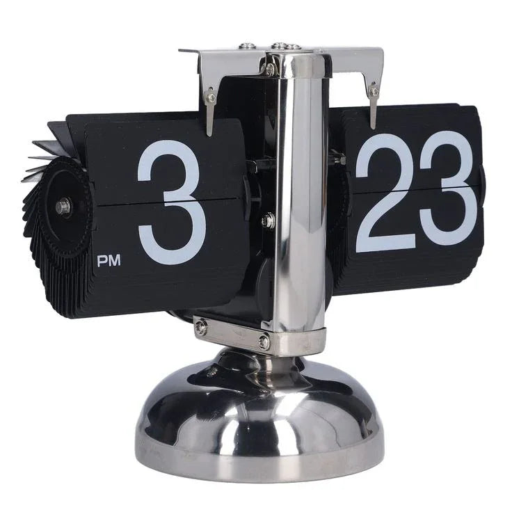 Flip desk clock retro - Metal Vintage Flip Clock
