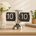 Flip desk clock retro - Metal Vintage Flip Clock