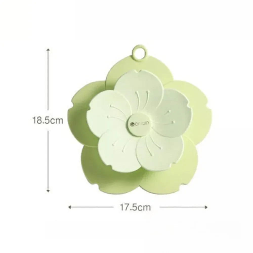 Silicone Drain Cover for Bathroom - Flower Design