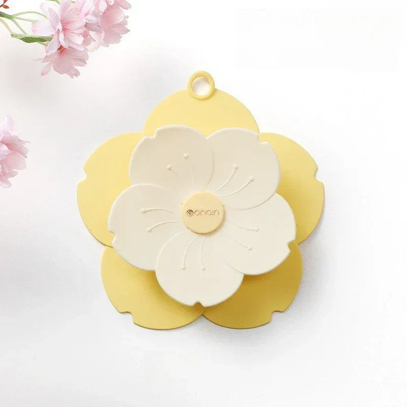 Silicone Drain Cover for Bathroom - Flower Design
