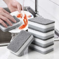Pack of 3 Double-Sided Kitchen Sponge Set