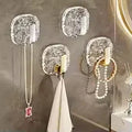 Pack of 4 Self Adhesive Wall Hooks - Durable & Stylish
