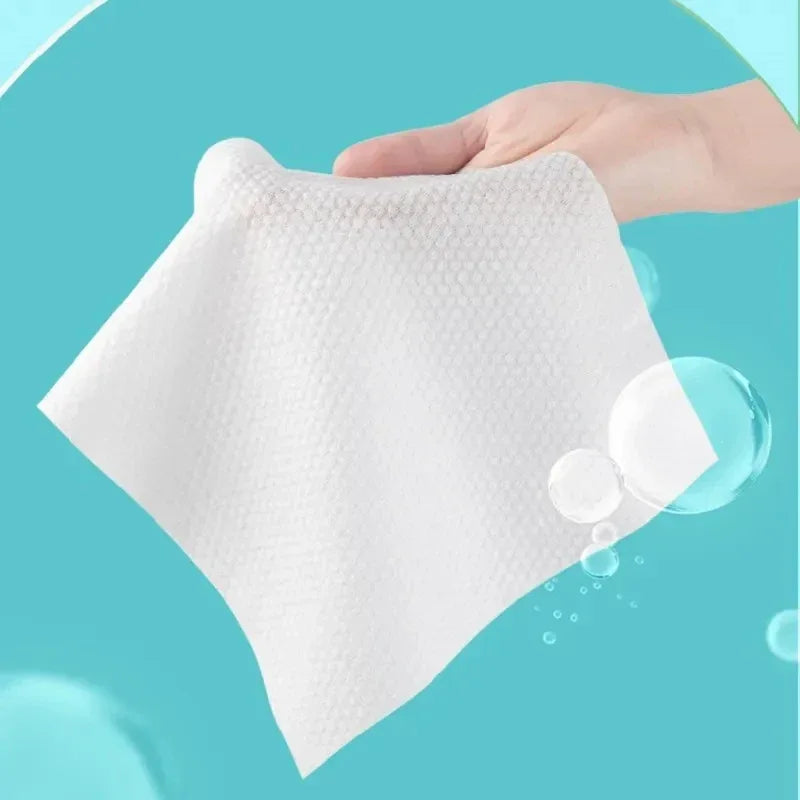 Pack of 70 Cotton Thickened Disposable Face Towel Soft Fabric