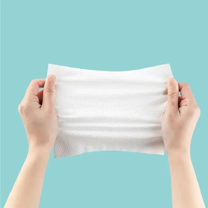 Pack of 70 Cotton Thickened Disposable Face Towel Soft Fabric