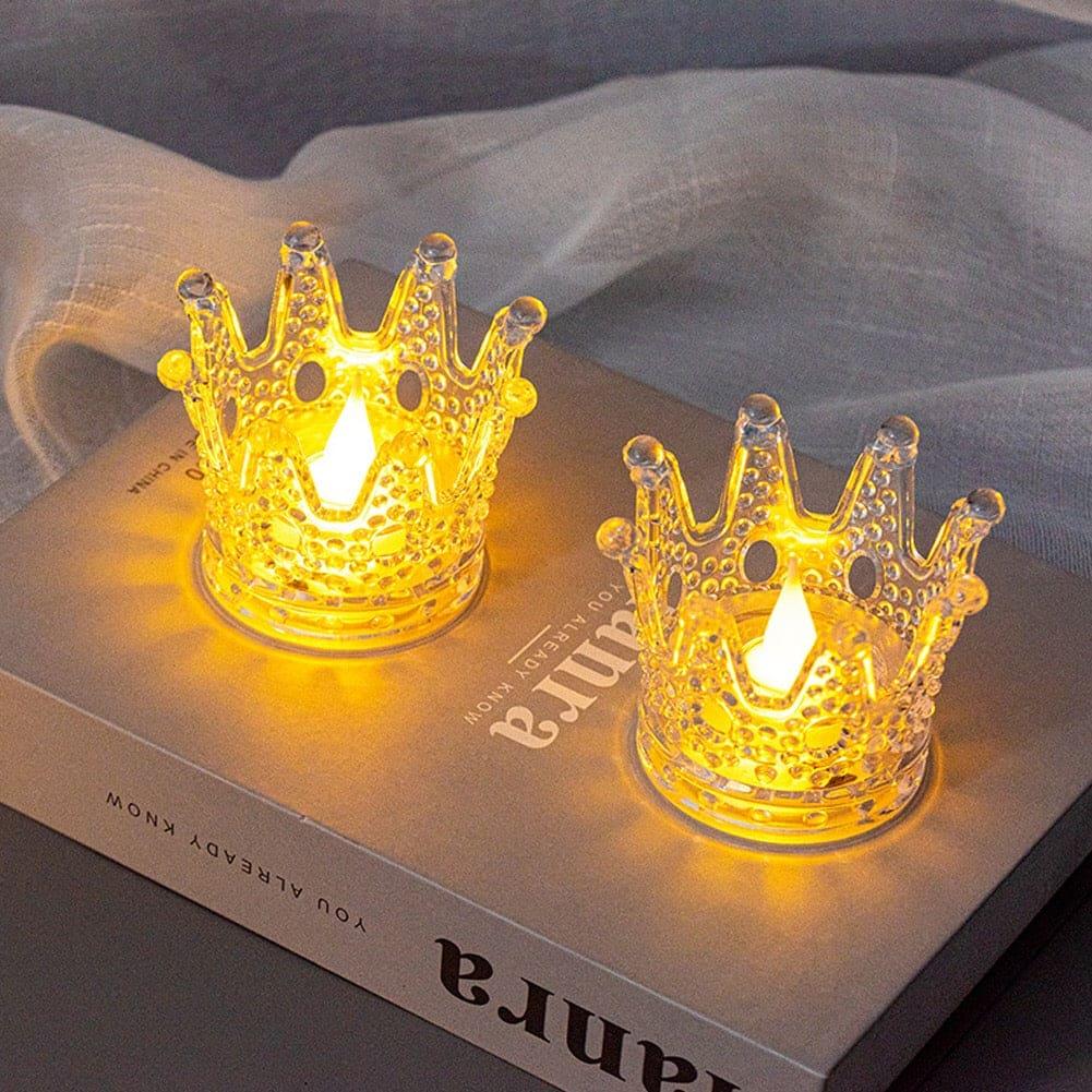 Crown Night Light Decor - Elegant LED Glow