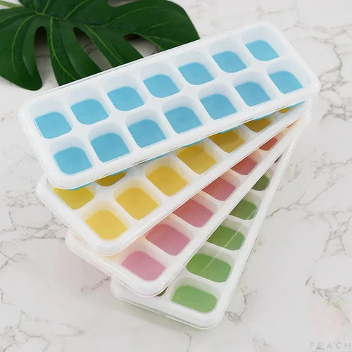 14 Grid Silicone Ice Cube Mold for Perfect Ice