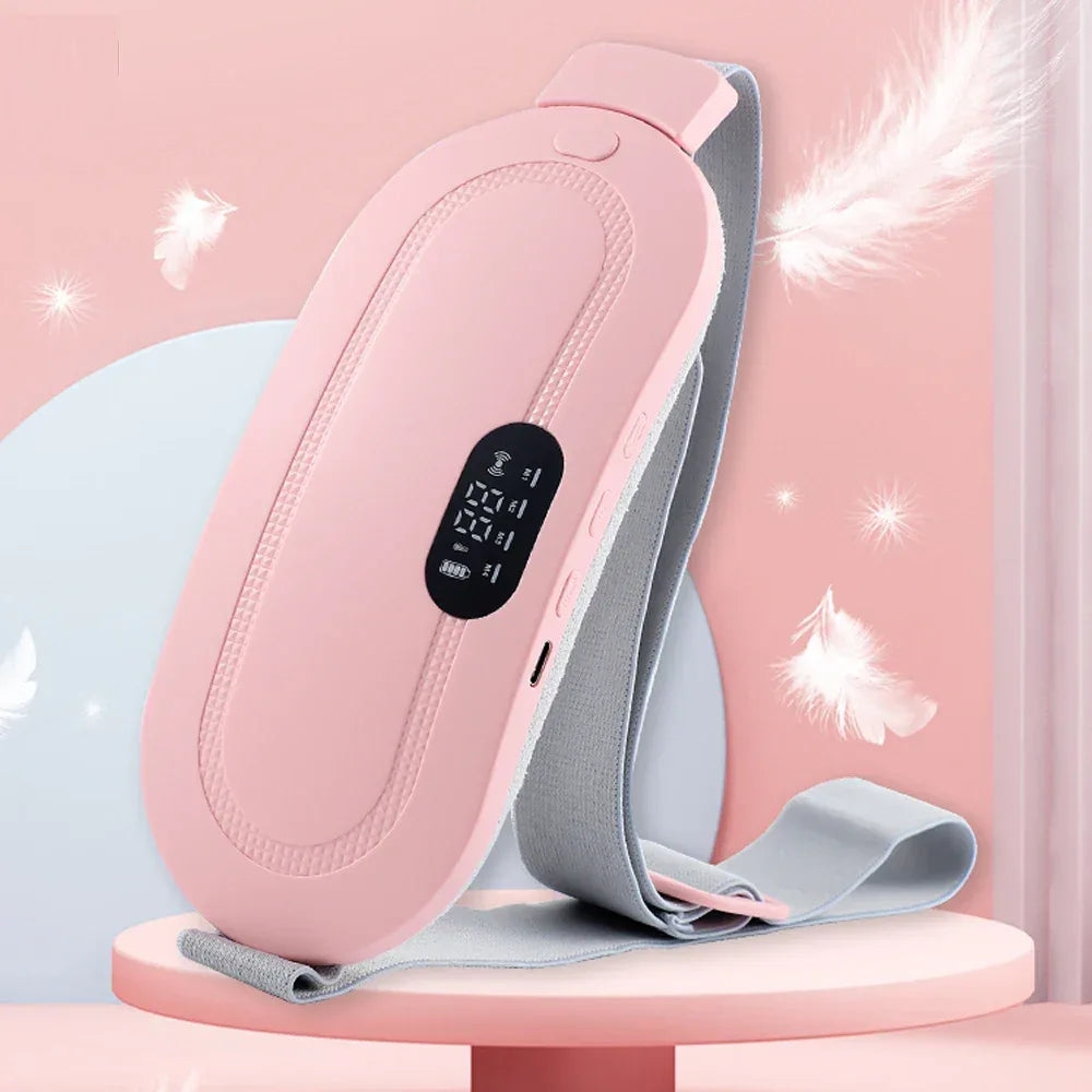 Period Cramp Relief Belt with Digital Heat Therapy