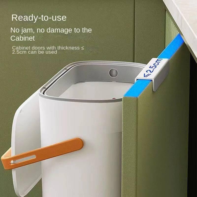 Ecoco Wall Hanging Trash Can – Heavy Duty