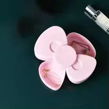 360 Degree Bow Rotating Jewelry Box