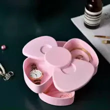 360 Degree Bow Rotating Jewelry Box