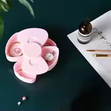 360 Degree Bow Rotating Jewelry Box