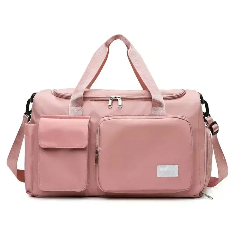 Large Capacity Travel Bag with Shoe Compartment