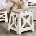 Plastic Foldable Chair for Home Use - Durable Stool