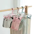 Wide Shoulder Clothes Hanger with Clips