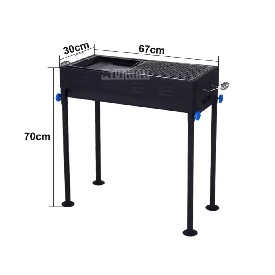 Portable Barbecue Grill for Outdoors - Durable & Easy-to-Use