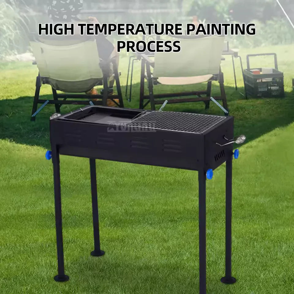 Portable Barbecue Grill for Outdoors - Durable & Easy-to-Use