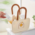 Portable Bathroom Storage Basket with Handles