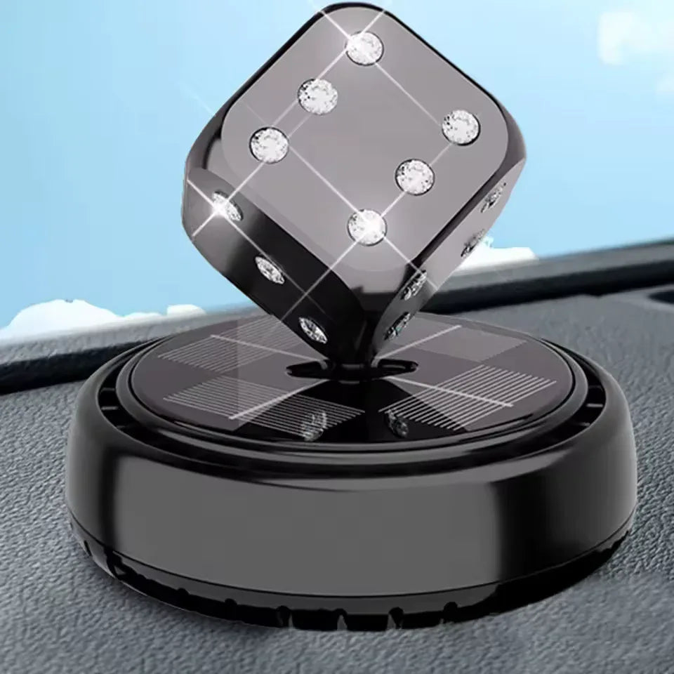 Portable Car Air Purifier with LED Cube Design