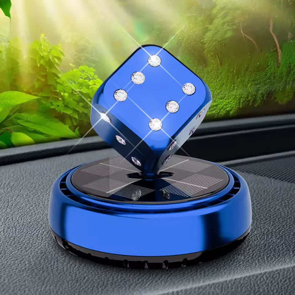 Portable Car Air Purifier with LED Cube Design