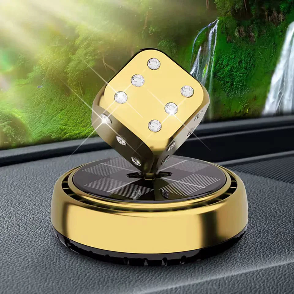 Portable Car Air Purifier with LED Cube Design